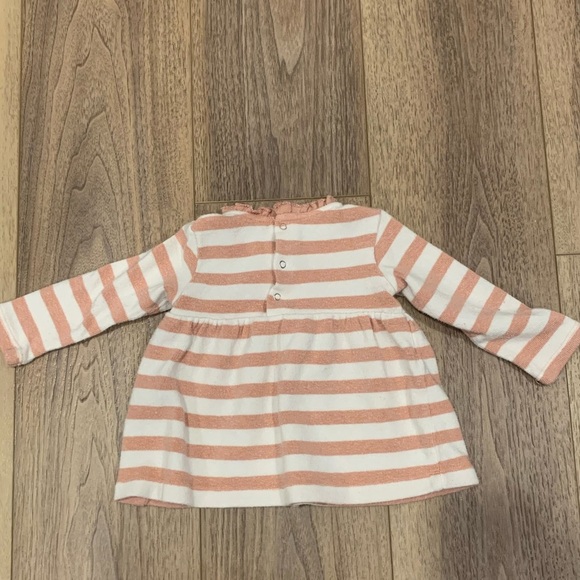 Mayoral Striped Ruffle Plush Dress - Picture 2 of 3